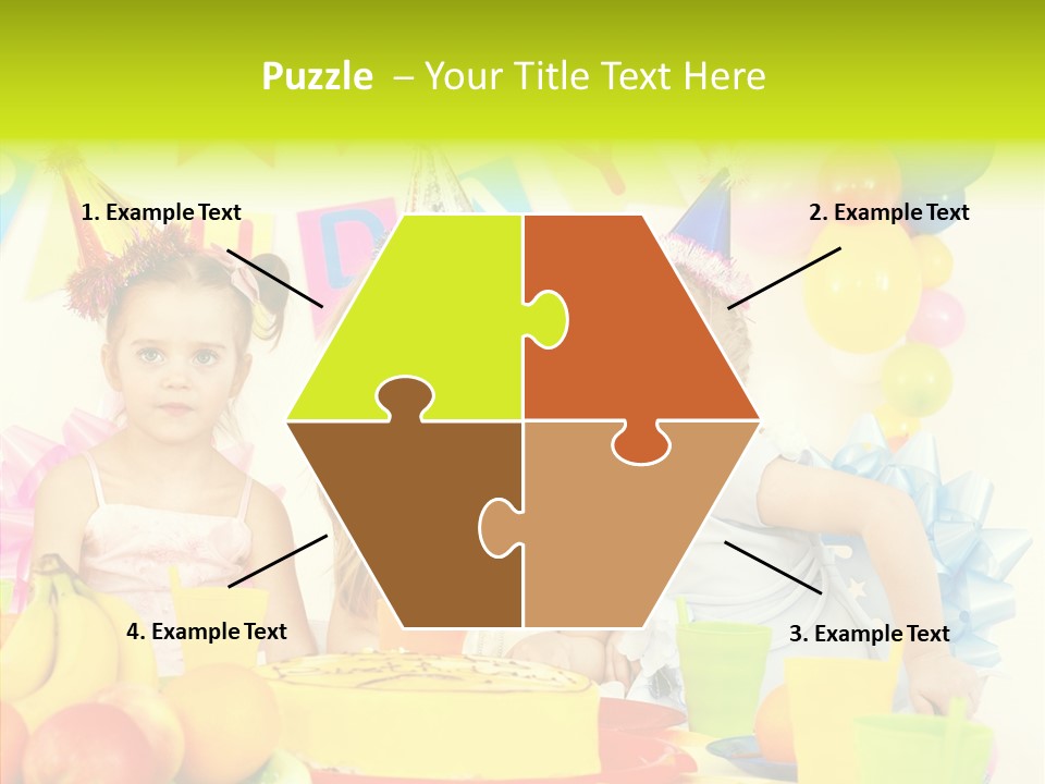 Bakery Cake Red PowerPoint Template