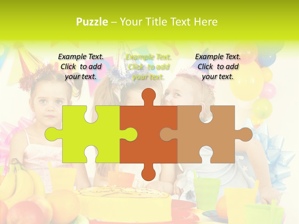 Bakery Cake Red PowerPoint Template