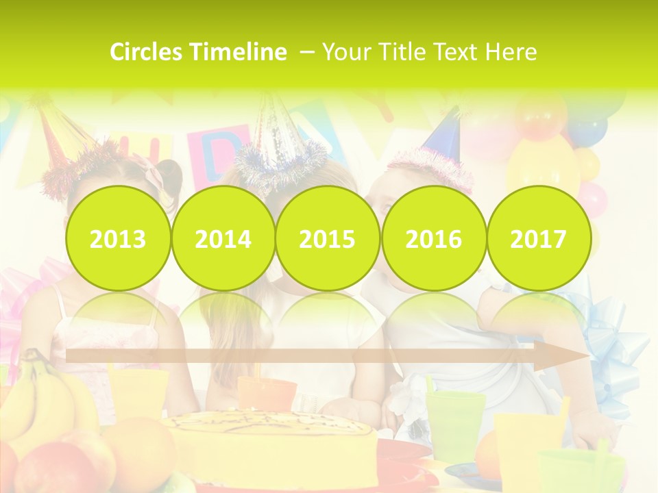 Bakery Cake Red PowerPoint Template