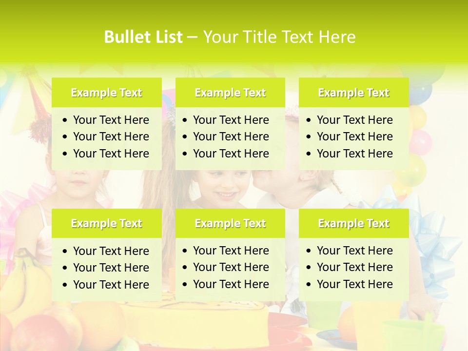 Bakery Cake Red PowerPoint Template