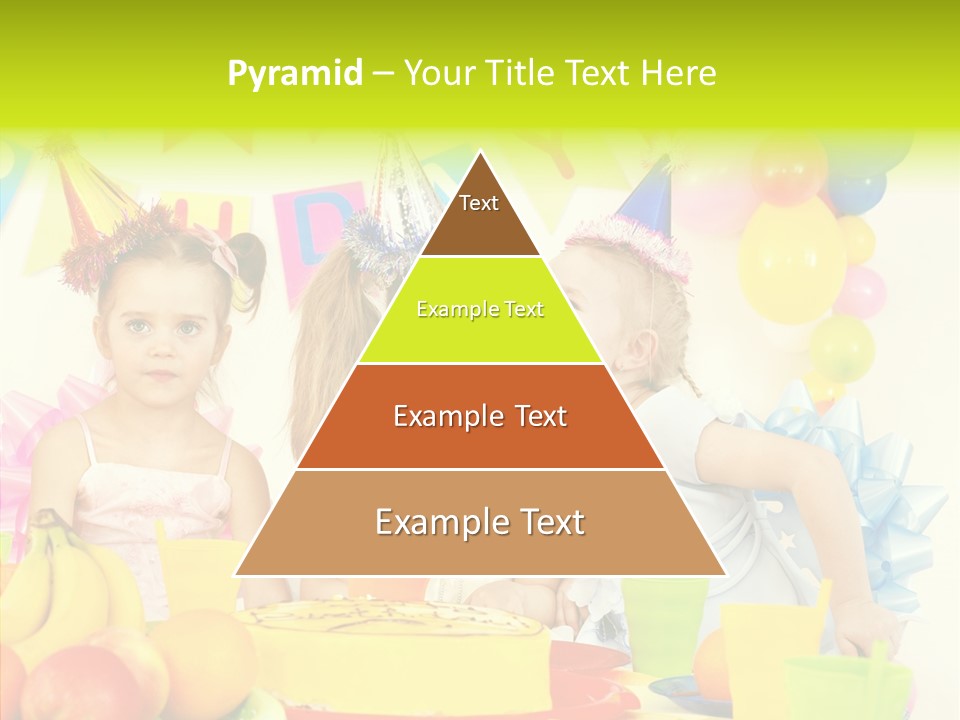 Bakery Cake Red PowerPoint Template