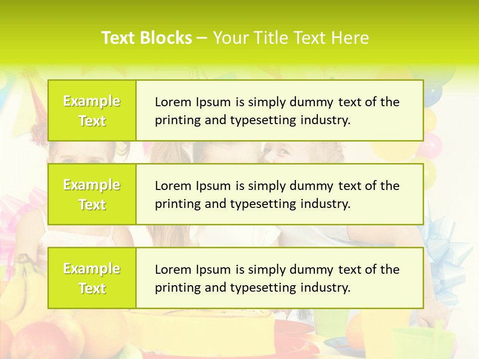 Bakery Cake Red PowerPoint Template