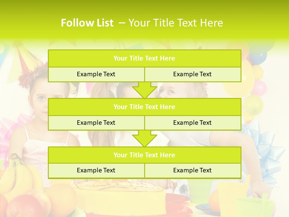 Bakery Cake Red PowerPoint Template