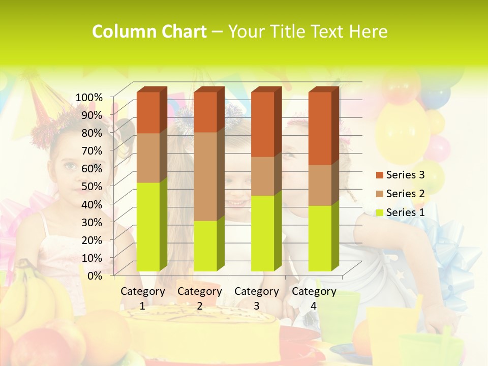 Bakery Cake Red PowerPoint Template