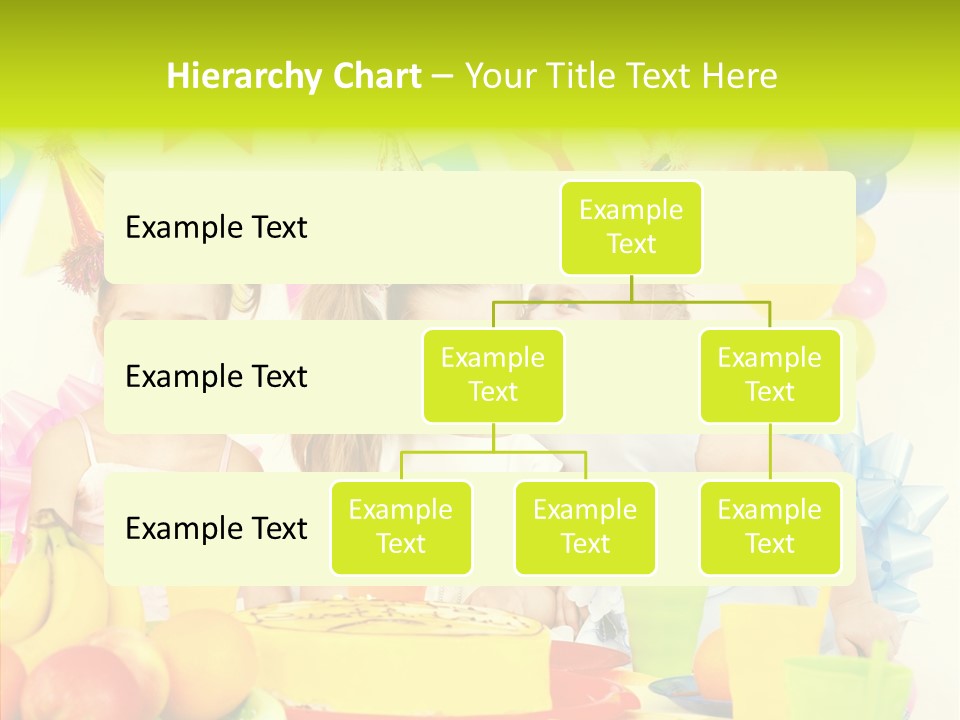 Bakery Cake Red PowerPoint Template