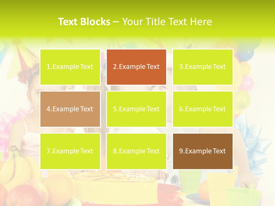 Bakery Cake Red PowerPoint Template