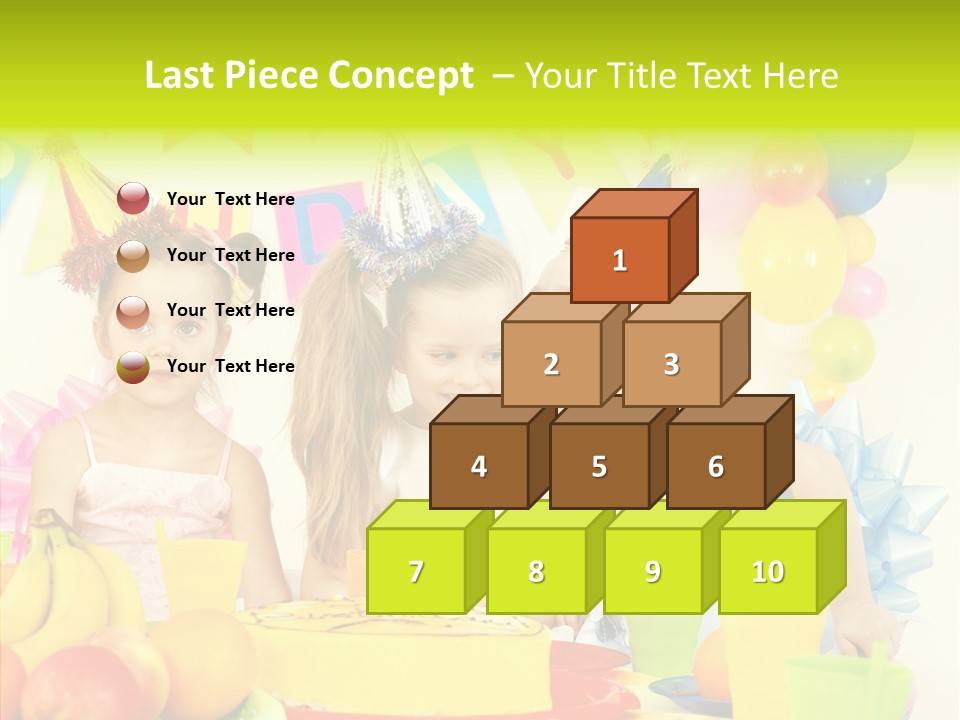 Bakery Cake Red PowerPoint Template