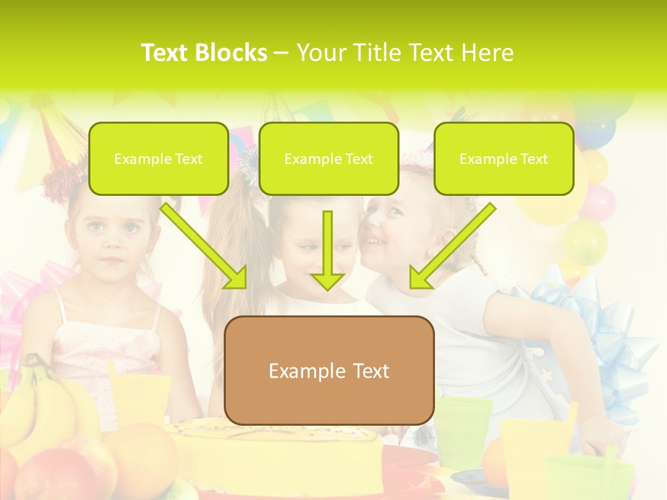 Bakery Cake Red PowerPoint Template