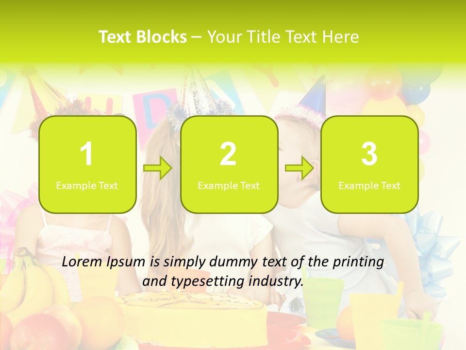 Bakery Cake Red PowerPoint Template