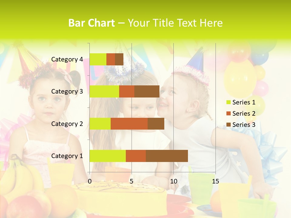 Bakery Cake Red PowerPoint Template