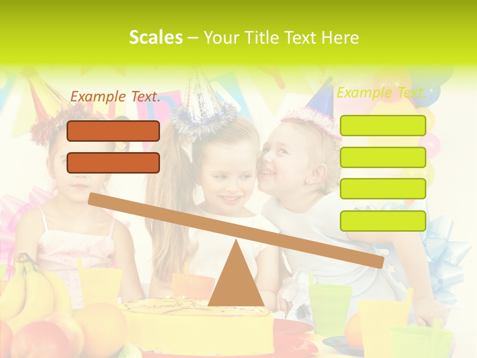 Bakery Cake Red PowerPoint Template