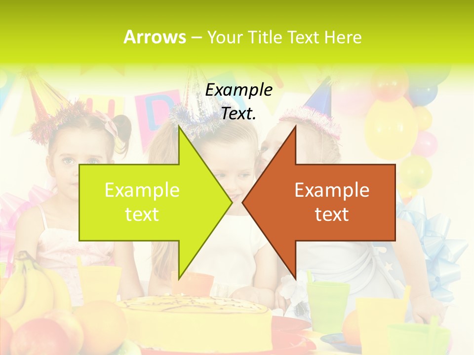 Bakery Cake Red PowerPoint Template