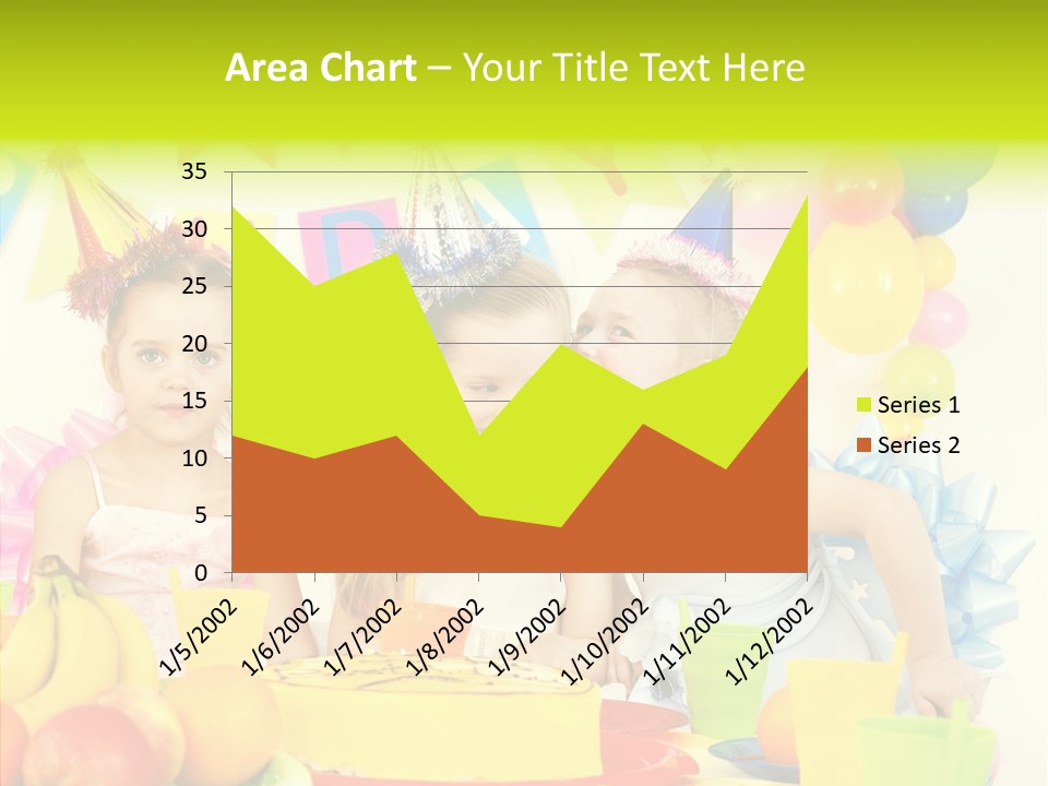 Bakery Cake Red PowerPoint Template