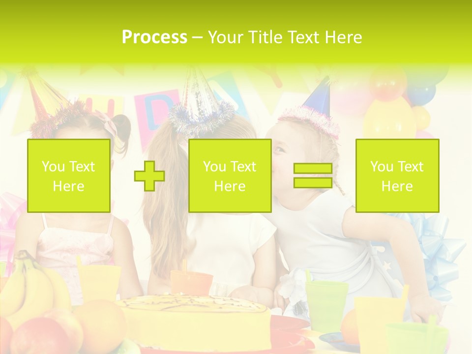 Bakery Cake Red PowerPoint Template