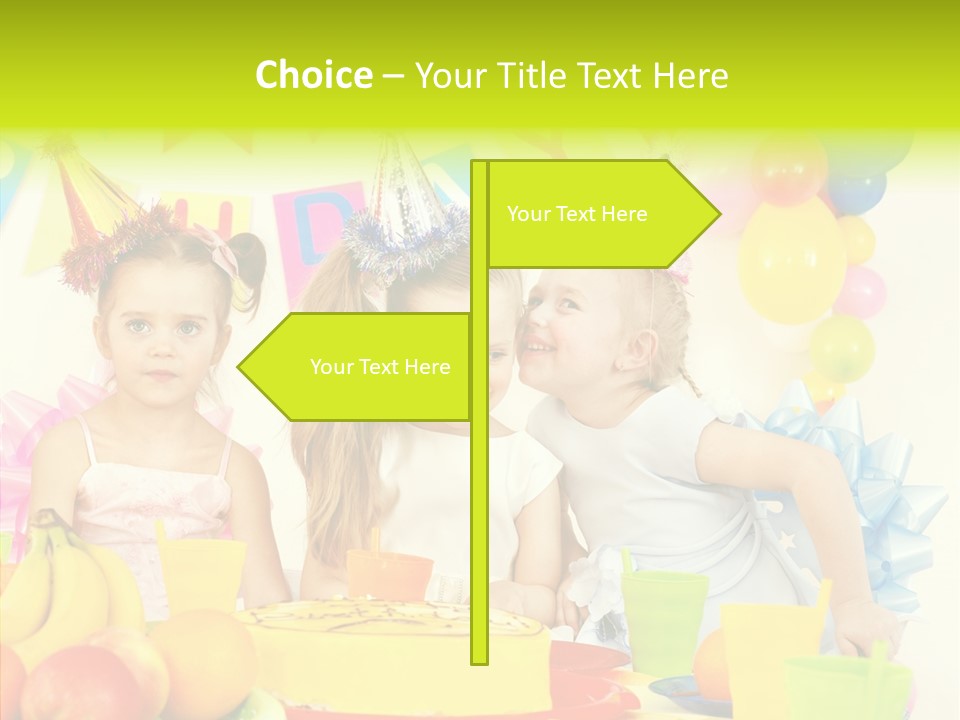 Bakery Cake Red PowerPoint Template