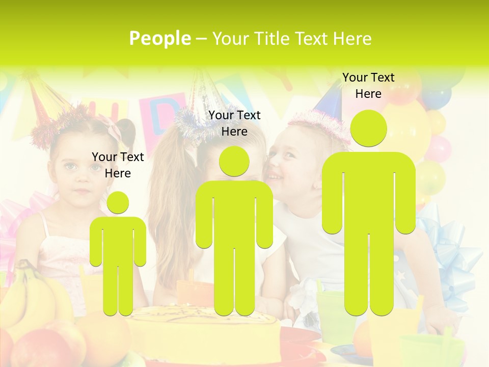 Bakery Cake Red PowerPoint Template