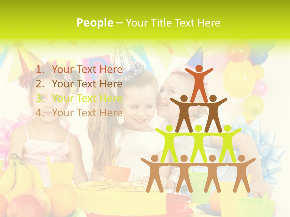 Bakery Cake Red PowerPoint Template