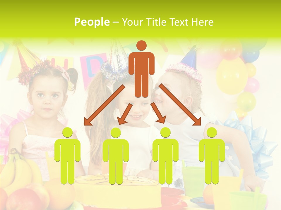 Bakery Cake Red PowerPoint Template