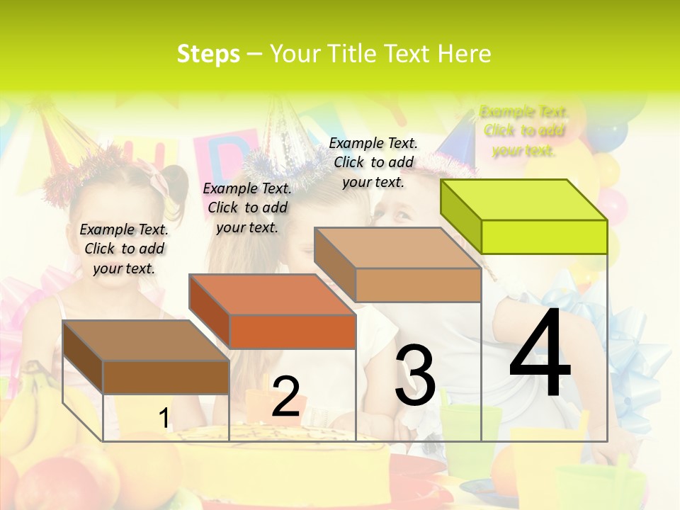 Bakery Cake Red PowerPoint Template