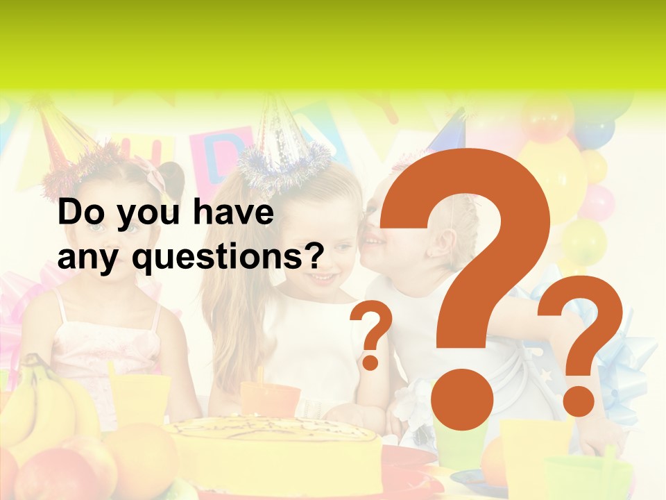 Bakery Cake Red PowerPoint Template