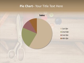 Dirty Cut Tailor PowerPoint Template