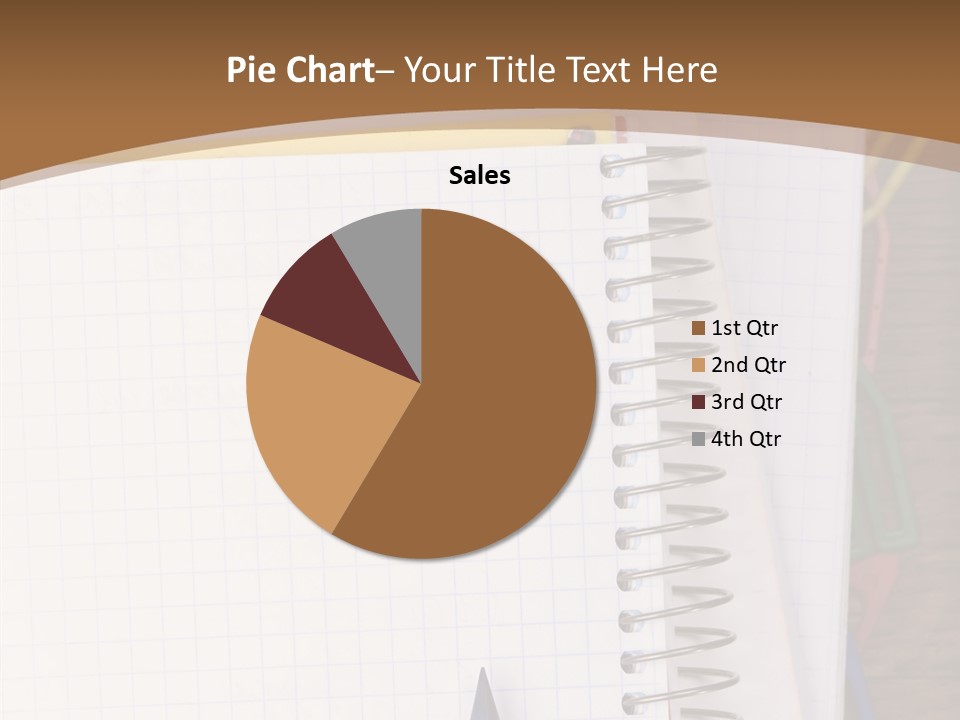 Education Cork Eraser PowerPoint Template