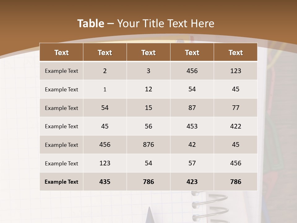 Education Cork Eraser PowerPoint Template