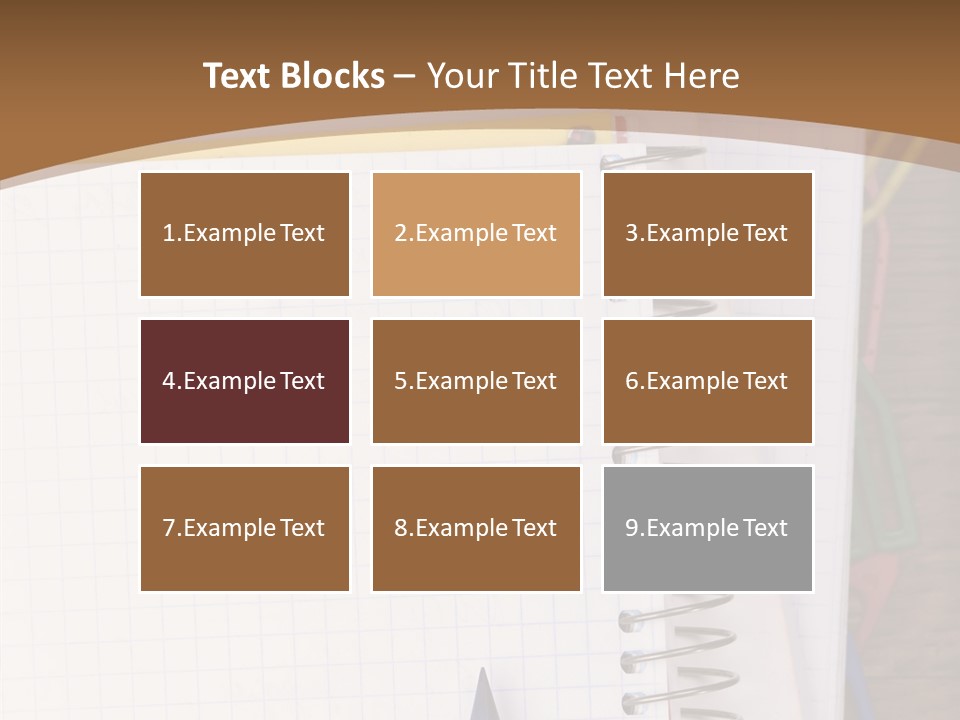Education Cork Eraser PowerPoint Template
