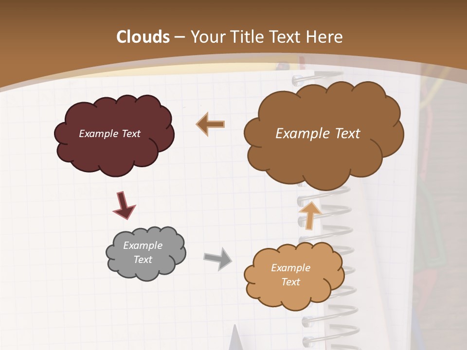 Education Cork Eraser PowerPoint Template