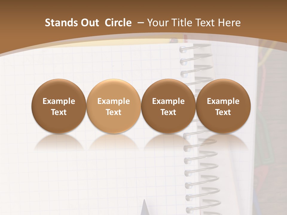 Education Cork Eraser PowerPoint Template