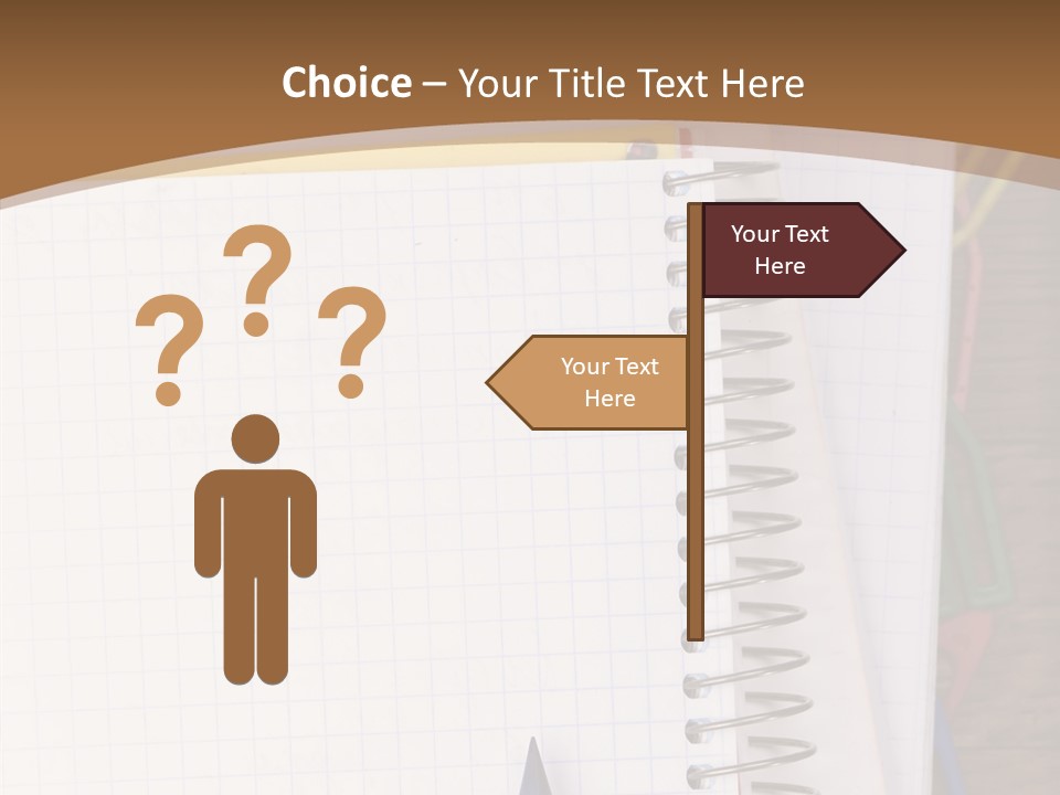 Education Cork Eraser PowerPoint Template