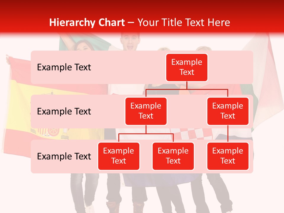 Fans Spain Women PowerPoint Template