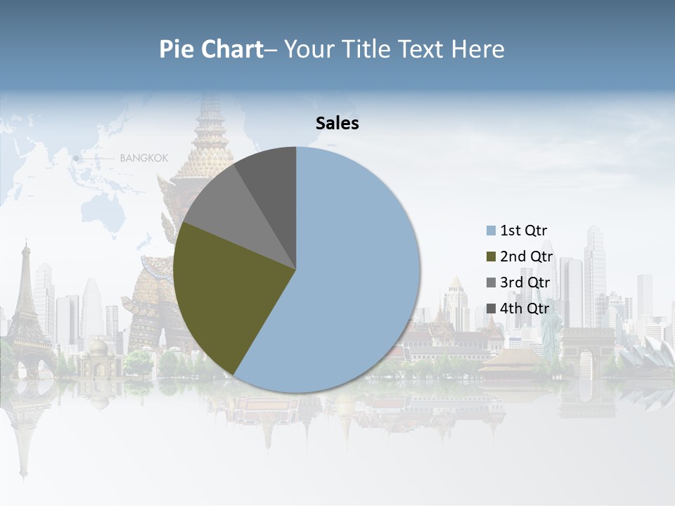 Pasture Landscape Thailand PowerPoint Template