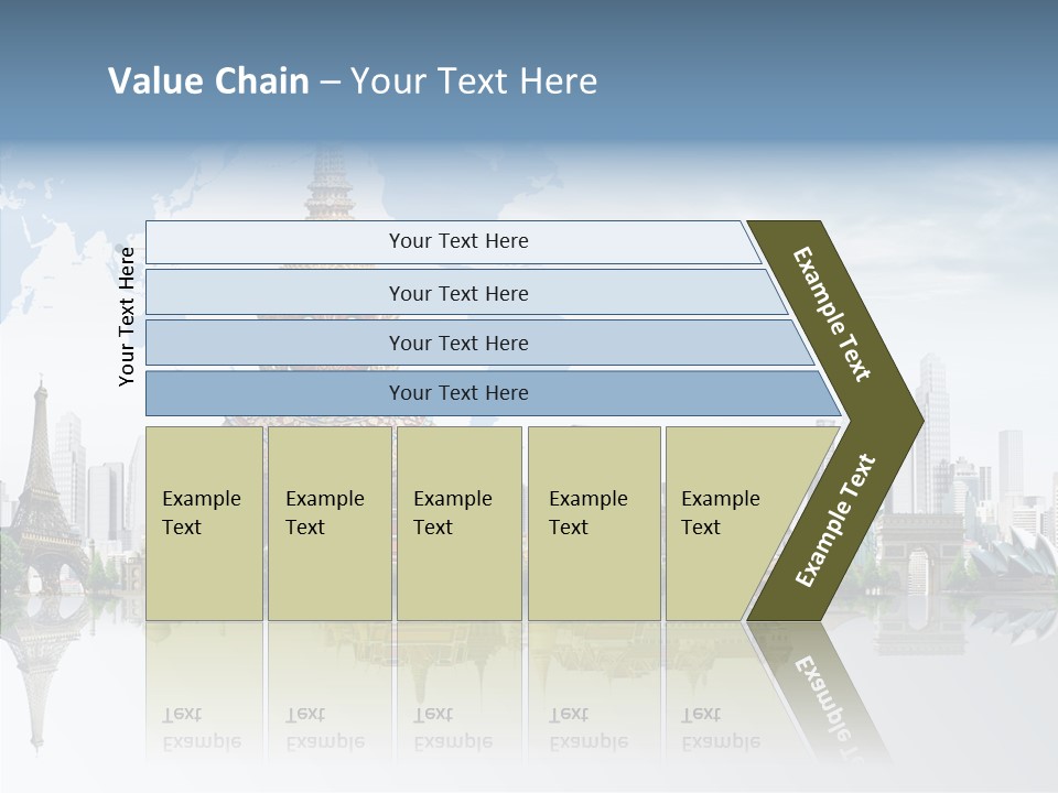 Pasture Landscape Thailand PowerPoint Template