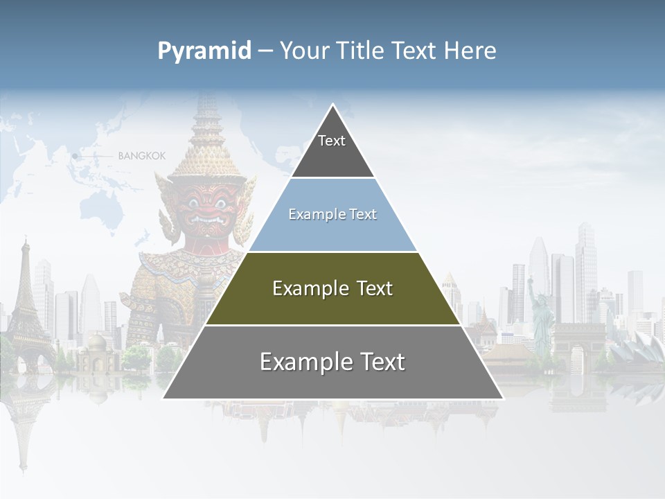 Pasture Landscape Thailand PowerPoint Template