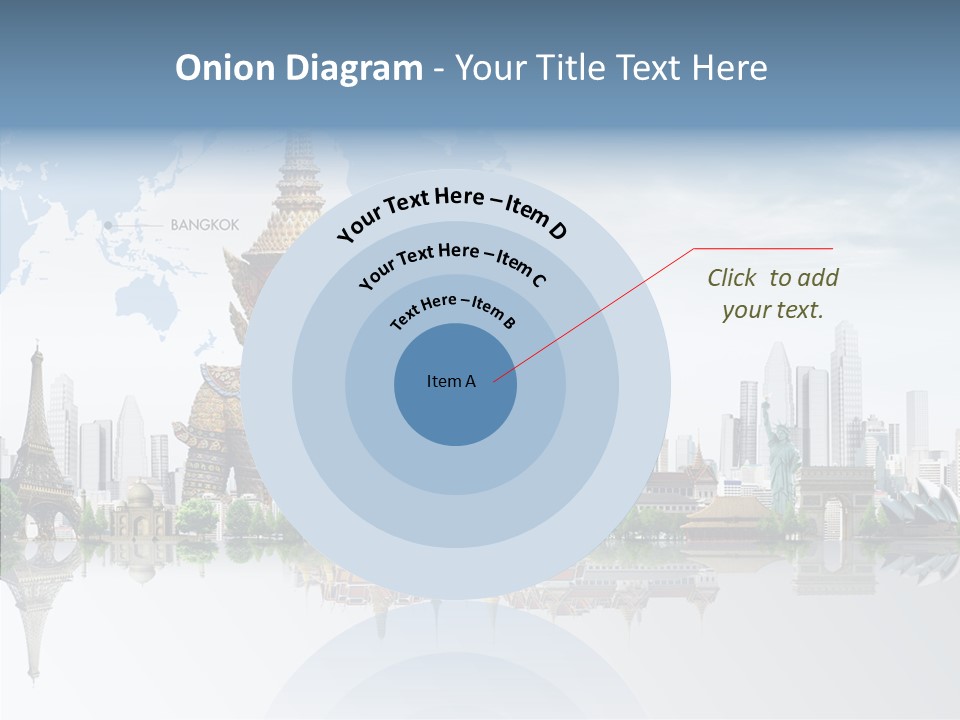 Pasture Landscape Thailand PowerPoint Template