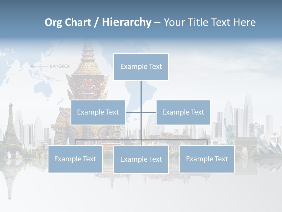 Pasture Landscape Thailand PowerPoint Template