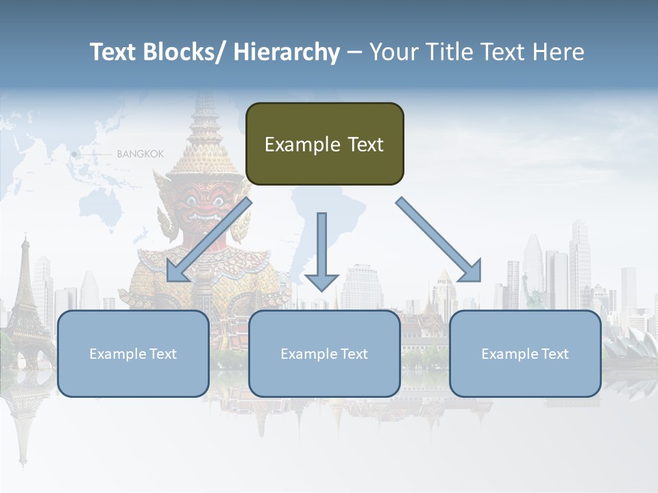 Pasture Landscape Thailand PowerPoint Template