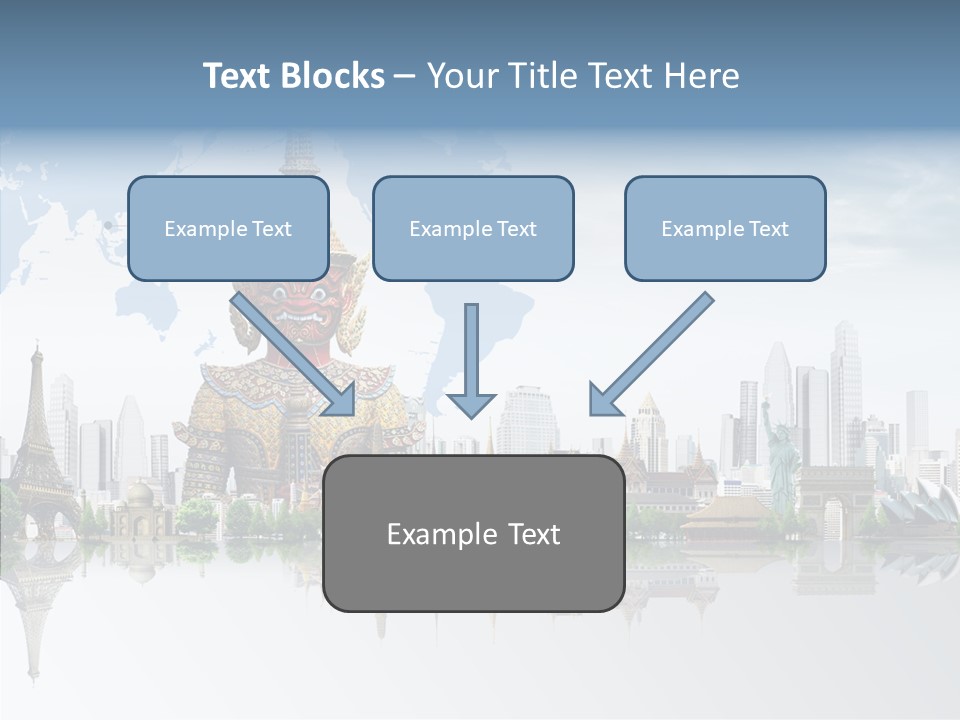 Pasture Landscape Thailand PowerPoint Template