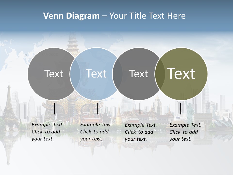 Pasture Landscape Thailand PowerPoint Template