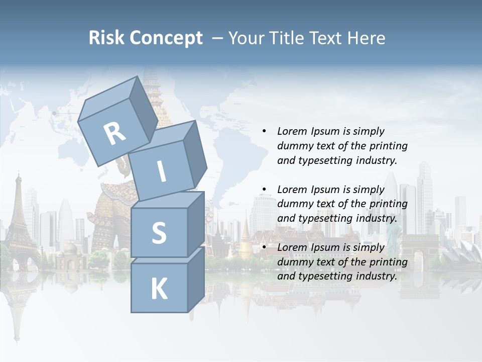 Pasture Landscape Thailand PowerPoint Template