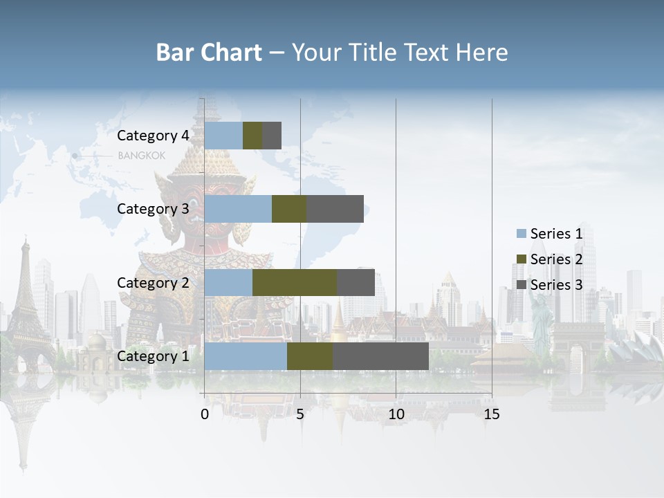 Pasture Landscape Thailand PowerPoint Template