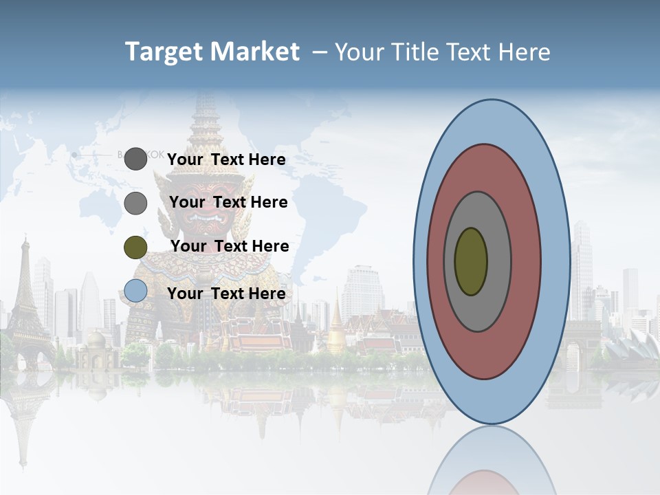 Pasture Landscape Thailand PowerPoint Template