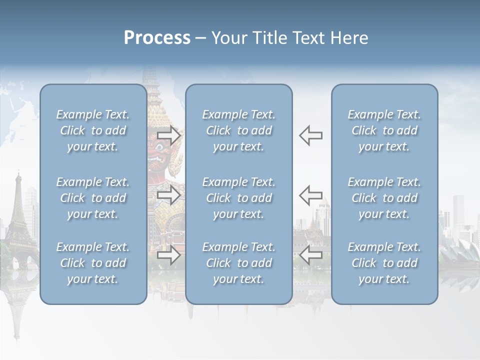 Pasture Landscape Thailand PowerPoint Template