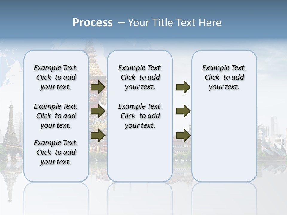 Pasture Landscape Thailand PowerPoint Template