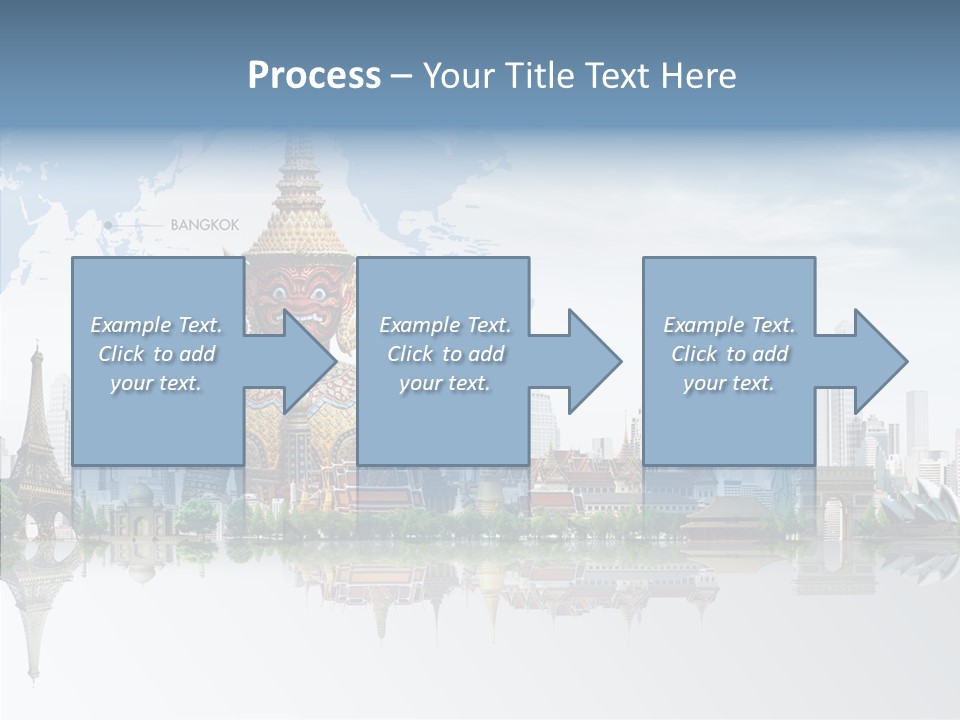 Pasture Landscape Thailand PowerPoint Template