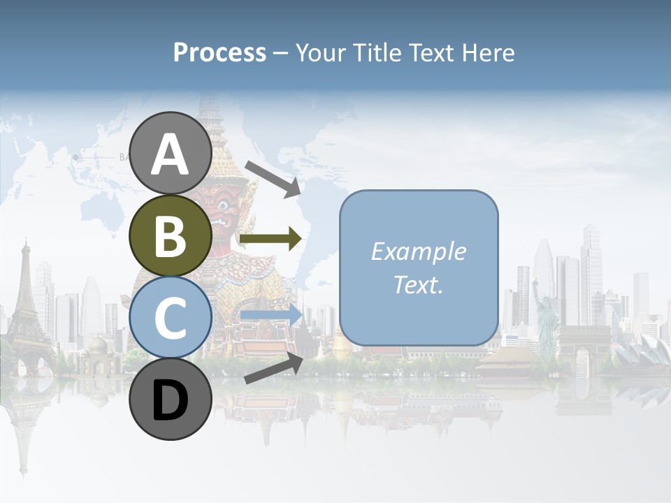 Pasture Landscape Thailand PowerPoint Template