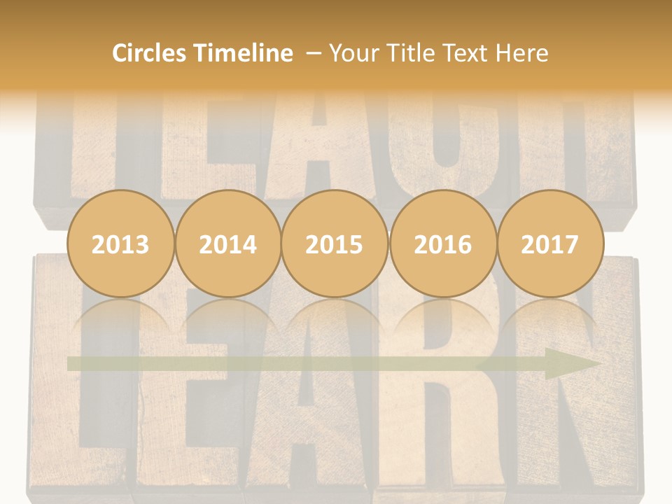 Text Antique Word PowerPoint Template