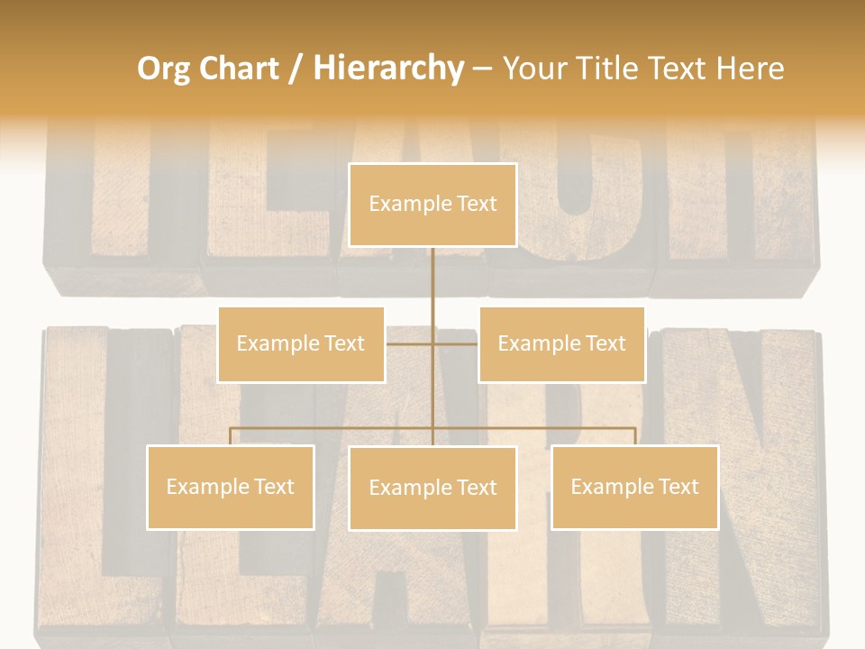 Text Antique Word PowerPoint Template