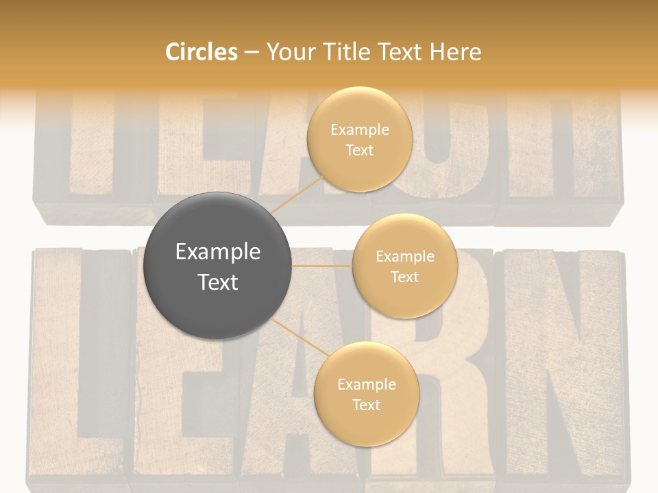 Text Antique Word PowerPoint Template